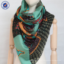 2015 Mongolia Costume Digital Printing wool Shawl SWW879 pure wool scarf printing scarf wholesale